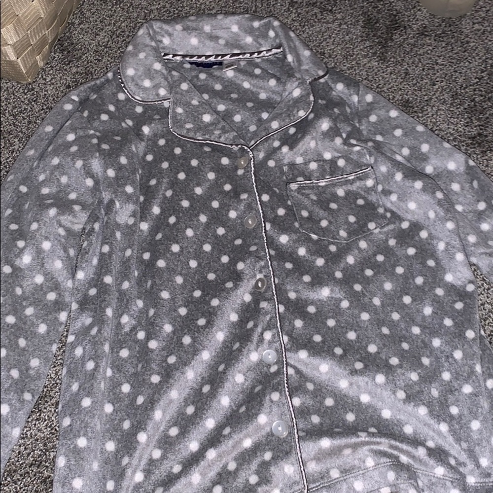 PJ button up top